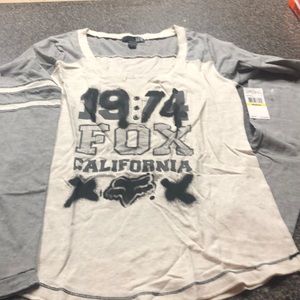 New FOX racing medium shirt